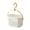 White-32cm, variant on Portable Hanging Bath Basket, Ventilated Shower Caddy With Rotating Hook, No-Drill Bathroom Storage Organizer For Tub, Shower & Kitchen Use White-32Cm