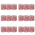 thumbnail image 5 of 30PCS Elegant Napkin Ring with 8 Row Rhinestone Pretty Napkin Holder Napkin Buckle Decoration for Wedding Party (Red), 5 of 5