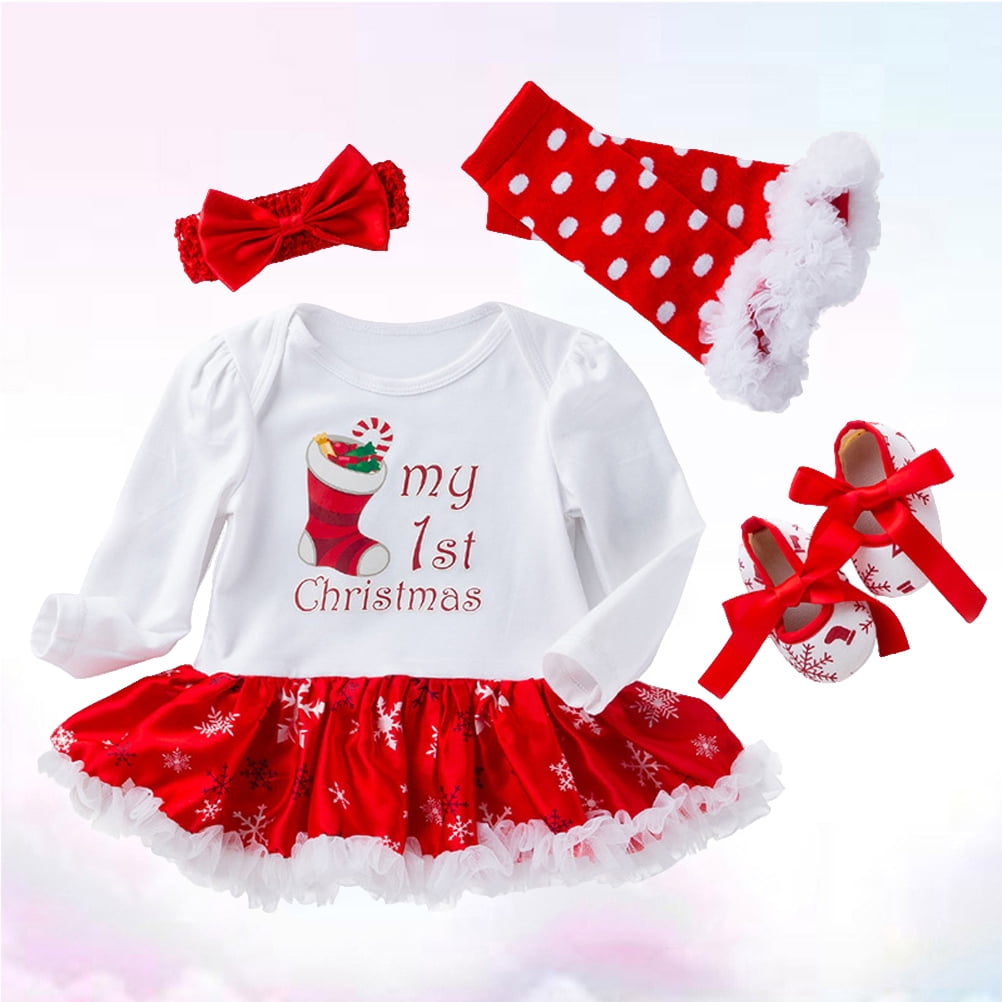 Baby christmas dresses 6 months sales