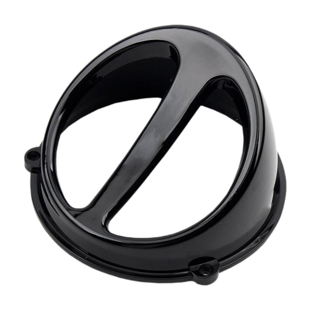 Cubierta del ventilador de refrigeración del motor, cubierta de pala para motocicleta, negra, resistente, repuestos premium Negro