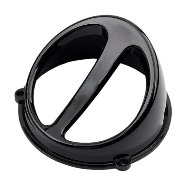 Cubierta del ventilador de refrigeración del motor Conjunto de cubierta del ventilador de motocicleta Scooter Piezas de repuesto Scoop Negro