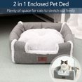 thumbnail image 7 of Cat Bed for Indoor Cats - Cat Cave Bed Cat House Cat Tent with Removable Washable Cushioned Pillow, 7 of 7