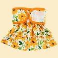 thumbnail image 6 of UDIYO Pet Sanitary Pant Fastener Tape Flower Pattern Comfortable Puppy Shorts Diaper Cloth Puppy Costume, 6 of 7