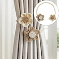 thumbnail image 2 of Curtain Tie B, Curtain Tie Back Clips; Curtain Ties; Curtain Holdbacks; Creative Curtain Cords; Elegant Curtain Ties for Bedroom Decoration;Emian Room Decoration; Children's Room Decorat, 1X Lace-Up, 2 of 9