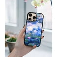 thumbnail image 5 of WIRESTER Shockproof Soft Rubber Cover Case for Apple iPhone 16 Pro Max 6.9" 2024, Claude Monet Water Lilies, 5 of 5