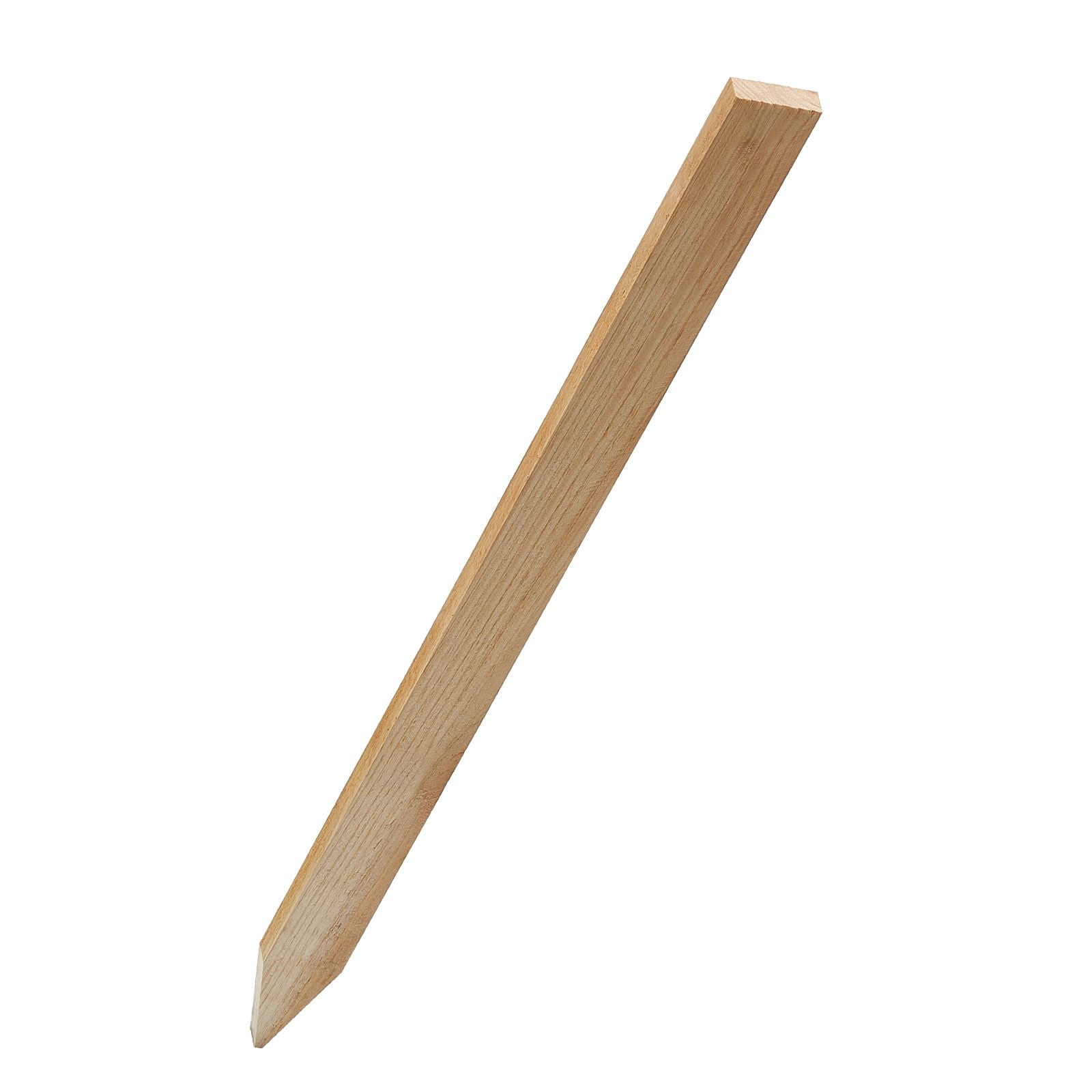 Wooden Garden Stakes 10-Pack, Natural Fir Wood, Pointed Bottom for Easy Insertion, Multiple Sizes, for Plant Support Fence Marking
