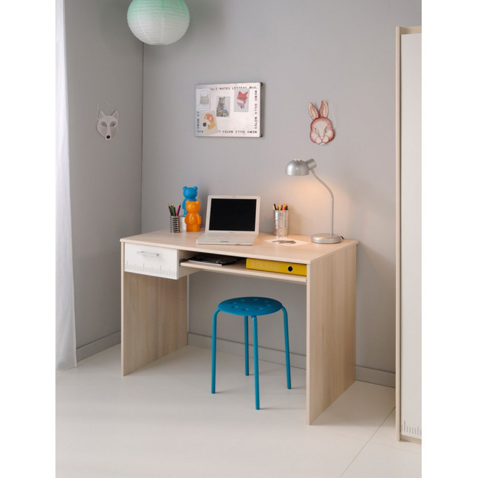 Parisot Charley Kids Desk Walmart Com Walmart Com