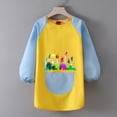 thumbnail image 1 of Mascarilla impermeable de invierno para niños, delantal con estampado de pintura artística para estudio, para comer en la escuela, para guarderías y antipolvo, 1 of 5
