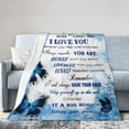 thumbnail image 1 of LHSHID Gifts For My Daughter Throw Blanket Soft Fuzzy Fleece Blanket For Couch Bed Living Room Decoration 50x60in, 1 of 6