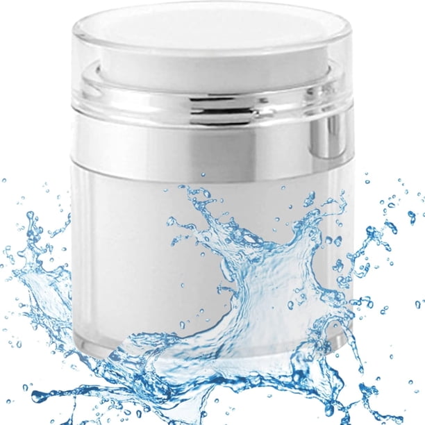 Frasco con bomba Airless Rungungde: nuevos envases vacíos para cosméticos Airless, el mejor envase rellenable para cremas, geles y lociones, a prueba de fugas, sin BPA, portátil y de viaje.