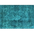 thumbnail image 1 of Ahgly Company Indoor Rectangle Oriental Light Blue Industrial Area Rugs, 2' x 3', 1 of 4