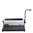 thumbnail image 2 of TD-13 Manual Spiral Binding Machine Metal Paper Book File Punching And Binding One Iron Ring Book Binding Office Supplies ,Pinpoint Punching, 2 of 7