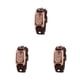 thumbnail image 4 of Minnieouse Reloj de cuarzo para mujer, mano de obra fina, tiempo de viaje preciso, correa de cuero ajustable, reloj para mujer, café oscuro Type1 NO1, 4 of 6