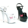 thumbnail image 1 of 609-Butterfly 6'' Pointed Stiletto Ankle Strap Platform Shoe, 1 of 2