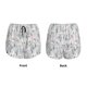 thumbnail image 3 of Balery white Moose winter tree Pantalones cortos deportivos para mujer con forro y dos bolsillos, elásticos, para entrenamiento, gimnasio, yoga-X-Large, 3 of 7