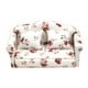 thumbnail image 2 of Sofá de Tela Doble con Almohadas, Juguetes de Vintage para Decoración, 2 of 9