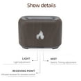 thumbnail image 4 of Flame Diffuser 130ML 3D Hollowing USB Flame Diffuser Humidifier With 7 LED Color Light For Home, 4 of 7