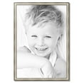 thumbnail image 2 of ArtToFrames 27" x 39" Antique Silver Panel Picture Frame, 27x39 inch Silver Wood Poster Frame (WOM-4760), 2 of 7