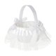 thumbnail image 2 of Cesta de flores para boda, cesta para niña de , cesta de almacenamiento con asa, accesorio nupcial para ocasiones especiales, celebraciones,, 2 of 9