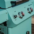 thumbnail image 5 of Monument Grills Mesa 2-Burner Propane Gas Grill with Clear View Lid and LED Controls, Green, 5 of 8