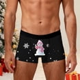 thumbnail image 2 of Print Underwear For Holiday Comfort And Style Soft Fabric For Him Casual And Stylish Design Everyday Wear Men Men Underwear Briefs Rabbit Brain Briefs Mens 2xl Red M, 2 of 4
