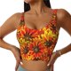 thumbnail image 1 of Balery Sunflower4 Sujetadores deportivos con espalda cruzada para mujer, acolchados, sin costuras, de alto impacto, ideales para yoga, gimnasio, entrenamiento y fitness.-, 1 of 8