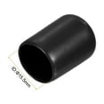 thumbnail image 3 of Uxcell 100pcs Round Rubber End Caps 5/8"(15.5mm) Black Cover Screw Thread Protectors, 3 of 7
