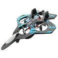 thumbnail image 4 of Remote Control Fighter Jet - RC Stunt Fighter Jet Toy With Flips and LED Light, Remote Control Helicopter Foam Remote Control Airplane, 4 of 8