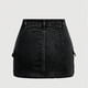 thumbnail image 3 of Niñas Niñas Niñas Vestido de Trabajo de Moda Falda de Línea a con Bolsillo para Niñas Adolescentes, Falda de Denim de Moda para el Uso Diario Casual Y las Fiestas, 3 of 6