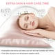 thumbnail image 3 of Fundas de almohada de seda LYSHIN Mulberry, paquete de 2, tamaño king, 50 x 90 cm, 3 of 7