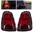thumbnail image 1 of VLAND pour JCW Union Jack Full LED Feux Arrière Rouge Objectif Adapté pour R56 R57 Pre-LCI 2007-2013, 1 of 8