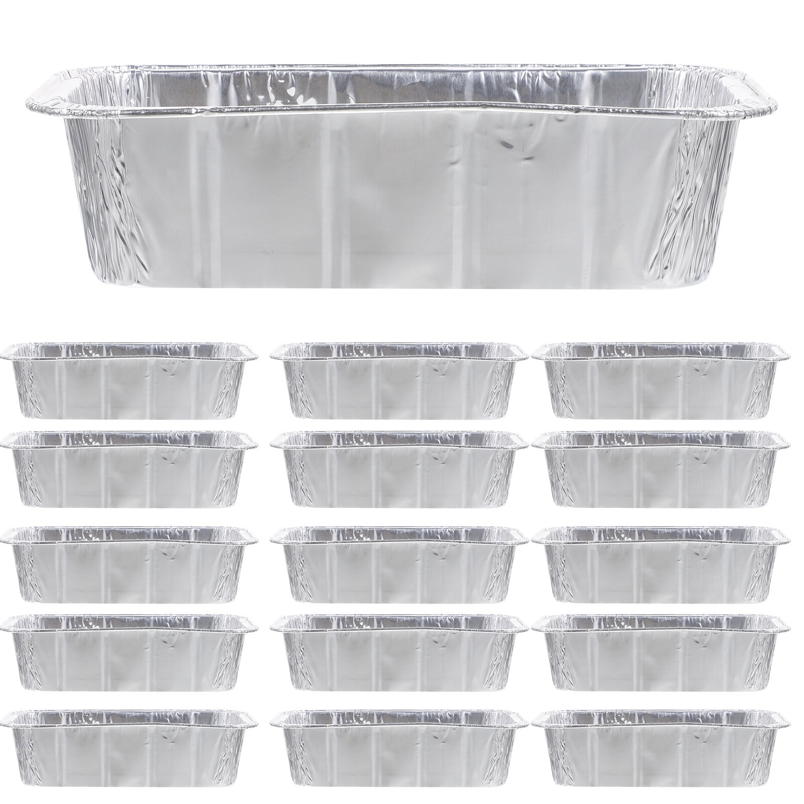 20 pcs Aluminum Foil Baking Pans Disposable Aluminum Foil Pans Cake