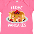 thumbnail image 4 of Inktastic I Love Pancakes with Cute Stack of Pancakes Boys or Girls Baby Bodysuit, 4 of 5