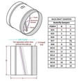 thumbnail image 4 of Backdraft Damper 4 Inch, 4 of 4