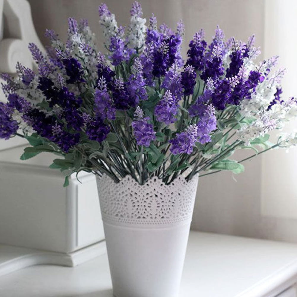 10 Heads Bouquet Silk Artificial Lavender Fake Garden Plant Flower Home Decor 10 Heads Bouquet Silk Artificial Lavender Fake Garden Plant Flower Home Decor