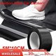 thumbnail image 1 of Motor Vehicle Parts 1pc Carbon Fiber Car Sticker Pasting Protective Strip Car Sill Rearview Mirror Anti Scratch Tape Waterproof Protective Film, 1 of 5
