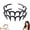 Black 2PCS, variant on Retro High Skull Pearl Headband, Retro High Skull Headband, High Cranium Headbands for Women, Retro High Skull Headbands for Women, Korean Headband, Headband with Teeth for Women
