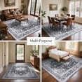 thumbnail image 4 of TWINNIS 4'x6'Area Rug Non-Slip Indoor Carpet Soft Rug for Living Room,Gray, 4 of 8