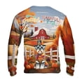 thumbnail image 2 of Thanksgiving Schnauzer Pilgrim Grateful, Thankful, Blessed Fall Welcome All Over Print 3D Sweatshirt Unisex Merch Miniature Schnauzer Dog Lover - 00021, 2 of 6
