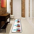 thumbnail image 2 of Dreamtimes Blue Buffalo Plaid Bunny Hallway Runner Rug 2'x6' Kitchen Rug with Rubber Backing Unique Easter Eggs Non Slip Entryway Rug Runner Washable Soft Area Rug for Hallway Bedroom Kitchen Decor, 2 of 6