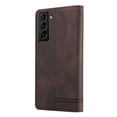 thumbnail image 3 of SaniMore for Samsung Galaxy S23 Case 2023 Released, [RFID Blocking] Flip Wallet Stand Cover Built-in Kickstand + Credit Card Holder Premium PU Leather Shockproof Protection, Brown, 3 of 9