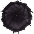 thumbnail image 1 of LoonWear Organza Gift Bags 100-Pack - 5x7" Black Drawstring Pouches, 1 of 4