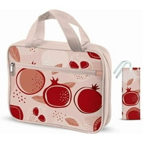 1pc Bible Cover with Handles 10.6x7.9x2.1 inch Large Zippered Bible Carrying Case with Pockets and Bookmarks for Women Men Bible Note Books Carrying Accessories colorful DIY