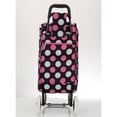 thumbnail image 1 of Rockland T18-PINKZEBRA SANTORINI Sac de Courses à Roulettes - PINKZEBRA, 1 of 1