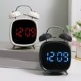 thumbnail image 5 of Desk Clock Adjustment Light Heavy Sleeper Digital Alarm Clock Progressive Sound With Twin Bells Alarm Clock, 5 of 9