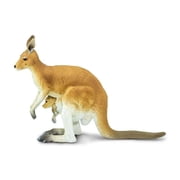Safari 100108 Kangaroo Figurine with Joey Multi Color