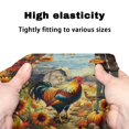 thumbnail image 7 of COEQINE Rooster Sunflower Medical Products Rollator Walker Seat & Back Cover 2 Pcs Removable Rollator Seat Padded Cover Rollator Walker Accessories Seat Cushion Gifts for Friends, 7 of 7