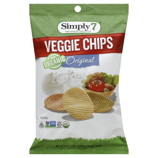 Simply7 Simply 7 Organic Veggie Chips