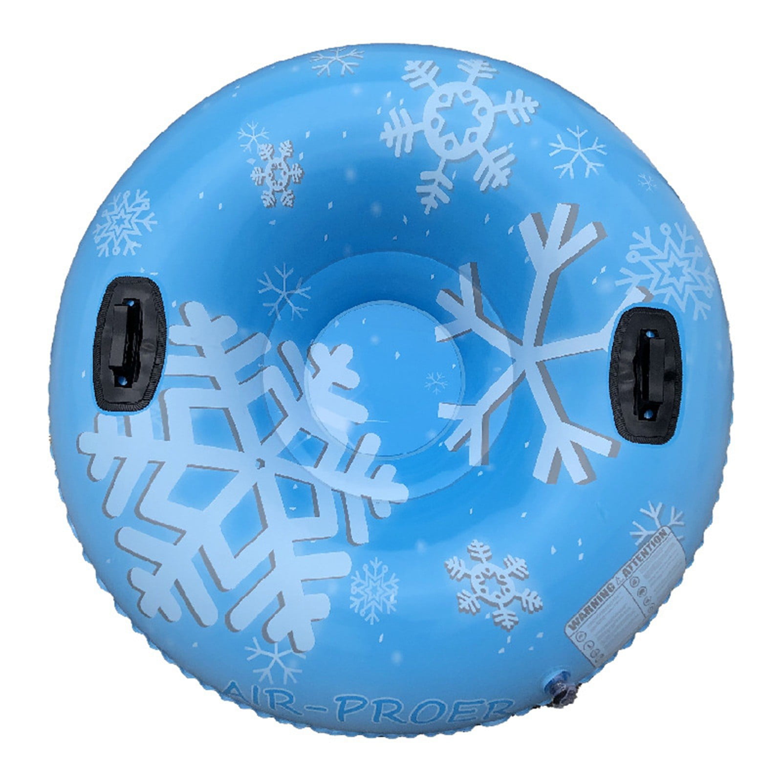 47 Inches Inflatable Snow Tube Heavy Duty Snow Sleds for Kids and Adults Snow Tube for Winter Fun Skiing Ring PVC Snow Sled Tire Tube for Kid Ski Pad Outdoor Sports with Handle 