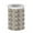Brown Paint Splatters Pattern, variant on 5 Rolls Christmas Ribbon 1.5 inch Wide Decorative Ribbon for Gift Wrapping and Holiday Decorations Blue Ink Clouds